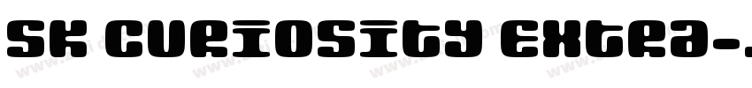SK Curiosity Extra字体转换
